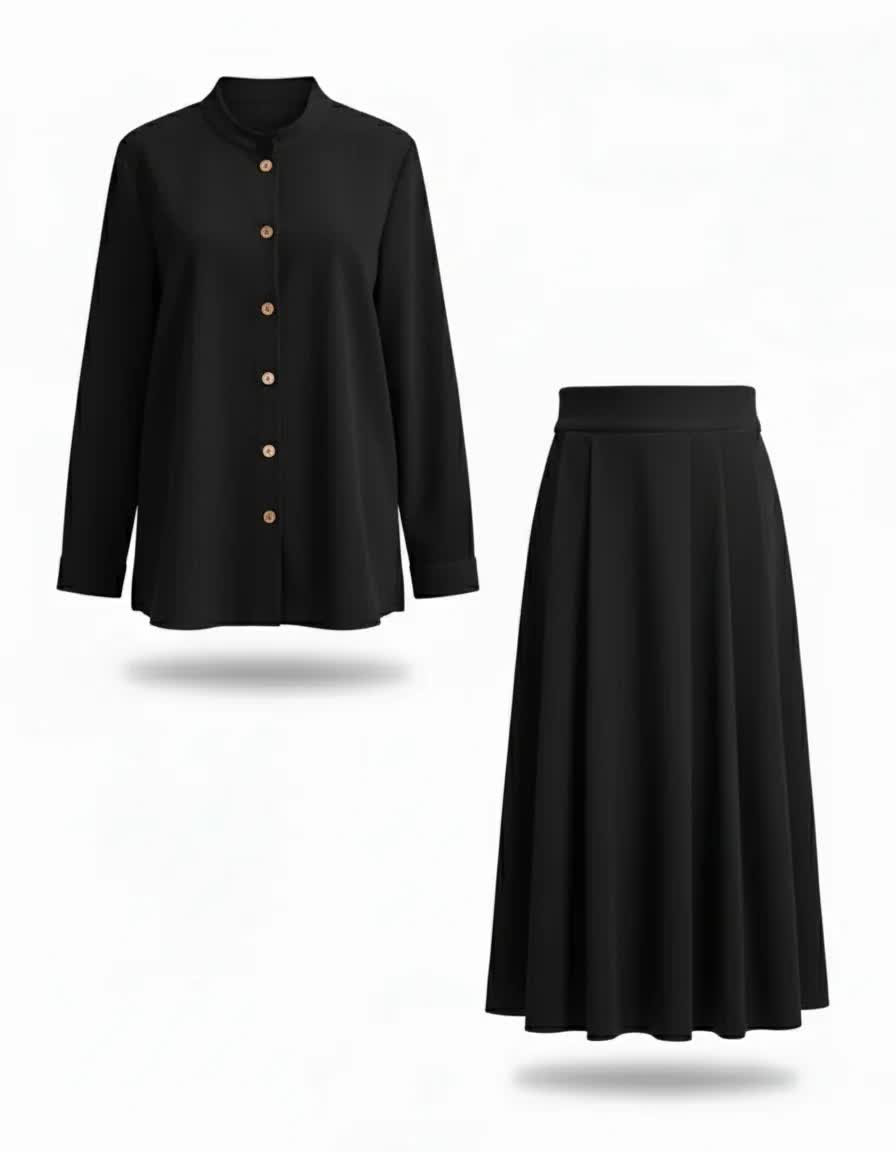 تونیک دامن مشکی