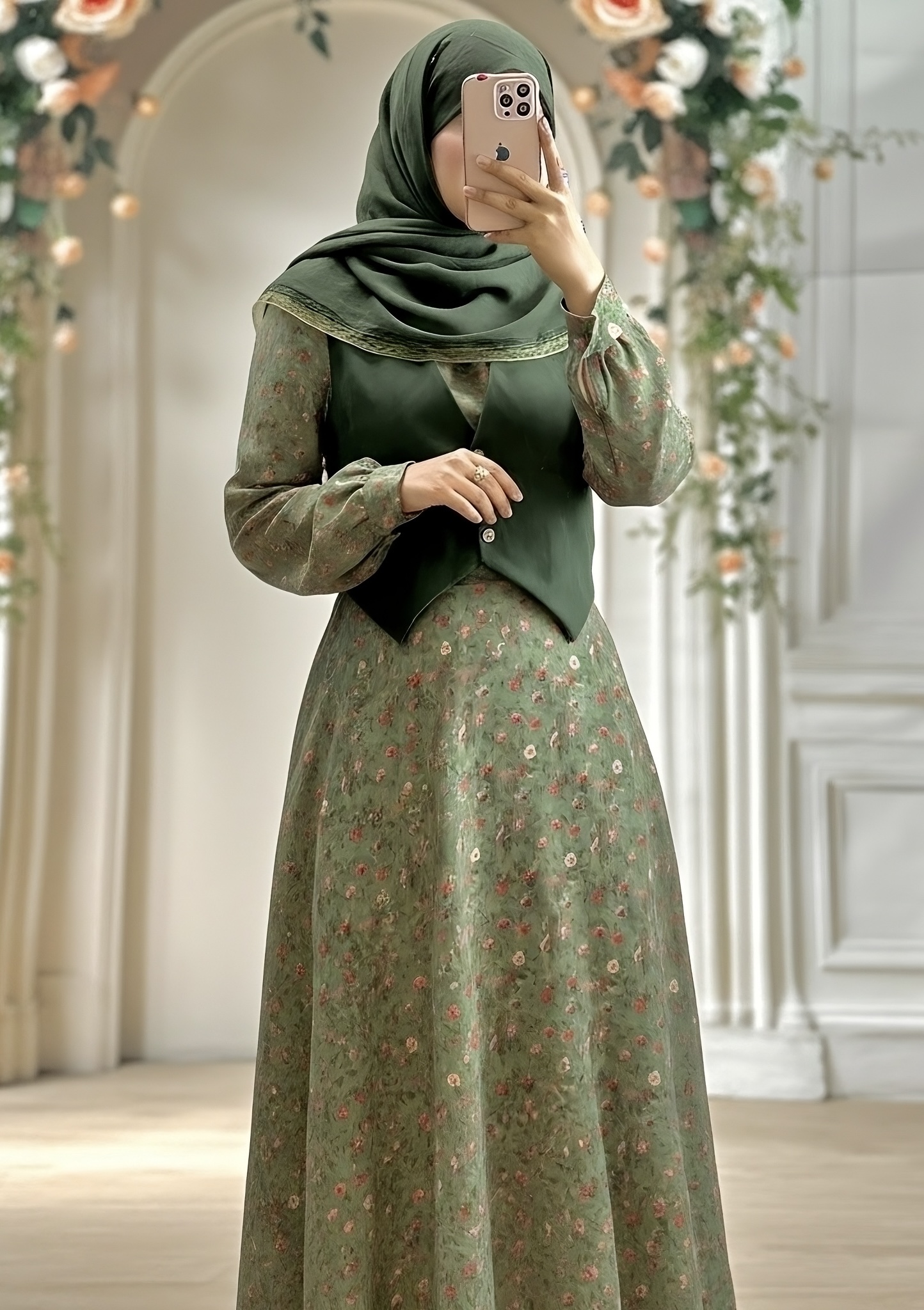 جلیقه سارافون گلگلی